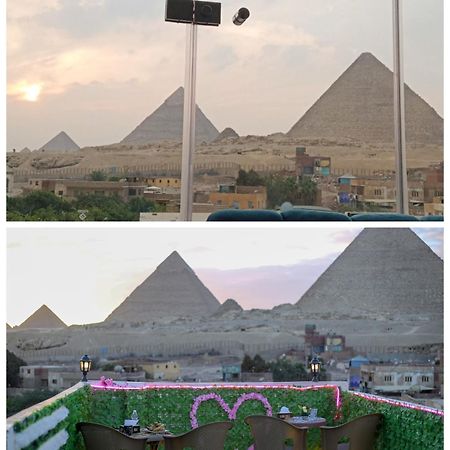 Pyramids Show Hotel Kafret el-Gabal Exteriör bild